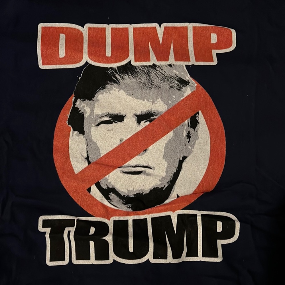 “Dump Trump” Graphic Political Tshirt